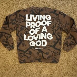 Revival Club Christian/faith/Bible scripture crewneck pullover sweatshirt